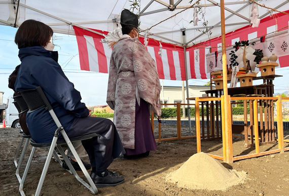 地縄張り・地鎮祭