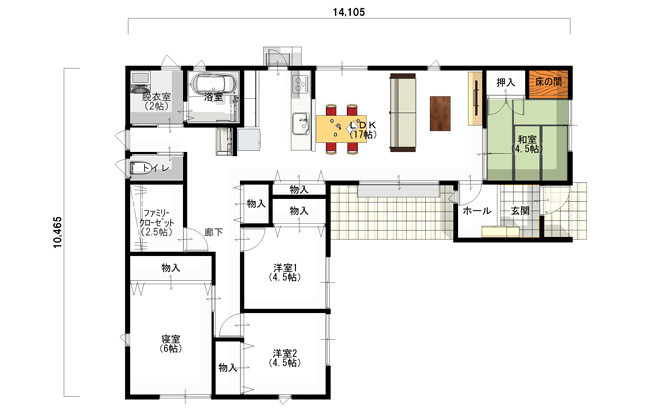 L02（平屋4LDK）