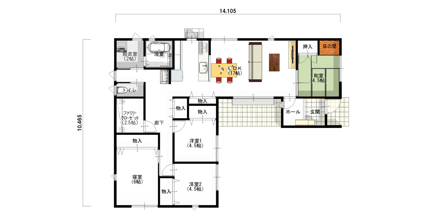 L02（平屋4LDK）