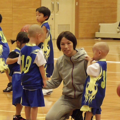 バスケットボールの指導ができます。（未就学児対象）