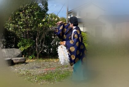 熊本市南区I様邸、地鎮祭を執り行いました。